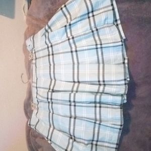Plaid skirt